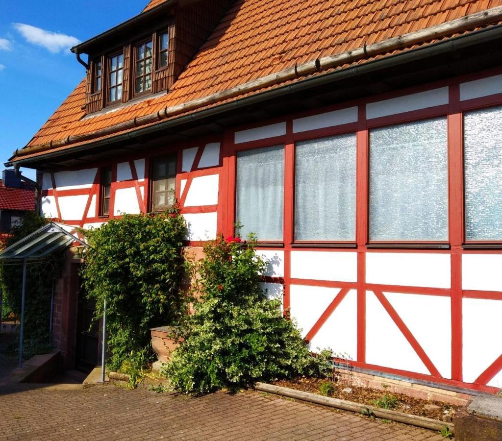 Ferienhaus Marré - mit Grill, Feuerstelle und Gartensauna Waldbrunn  Extérieur photo