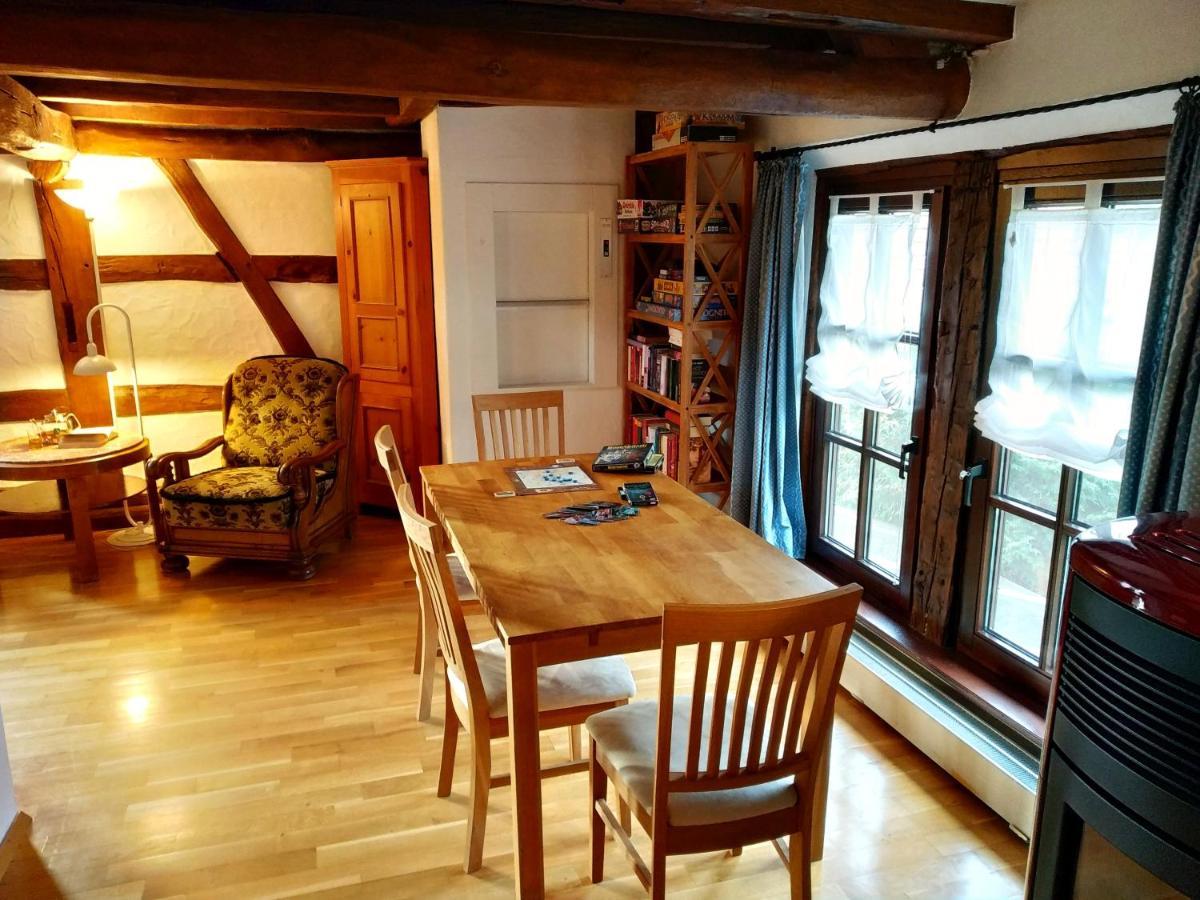 Ferienhaus Marré - mit Grill, Feuerstelle und Gartensauna Waldbrunn  Extérieur photo
