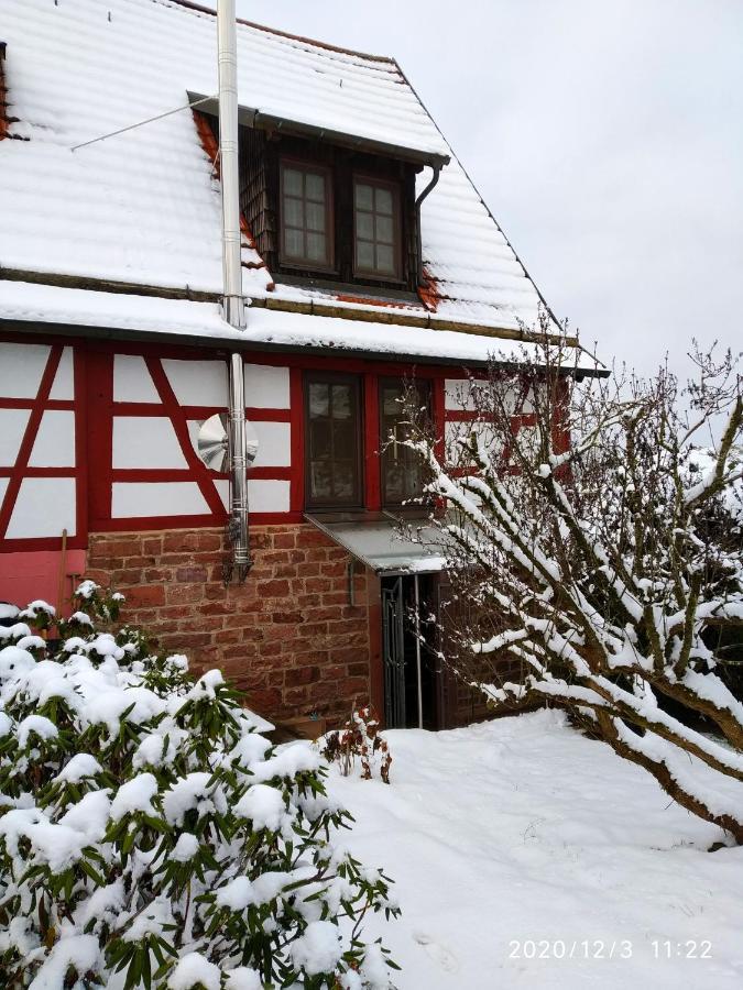 Ferienhaus Marré - mit Grill, Feuerstelle und Gartensauna Waldbrunn  Extérieur photo